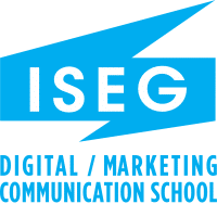 Logo Iseg, digital, marketing & communication school
